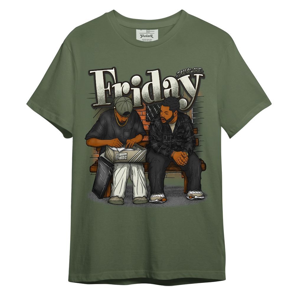 Shirt To Match Low OG Medium Olive 1s - Friday Movie 90s TV Graphic