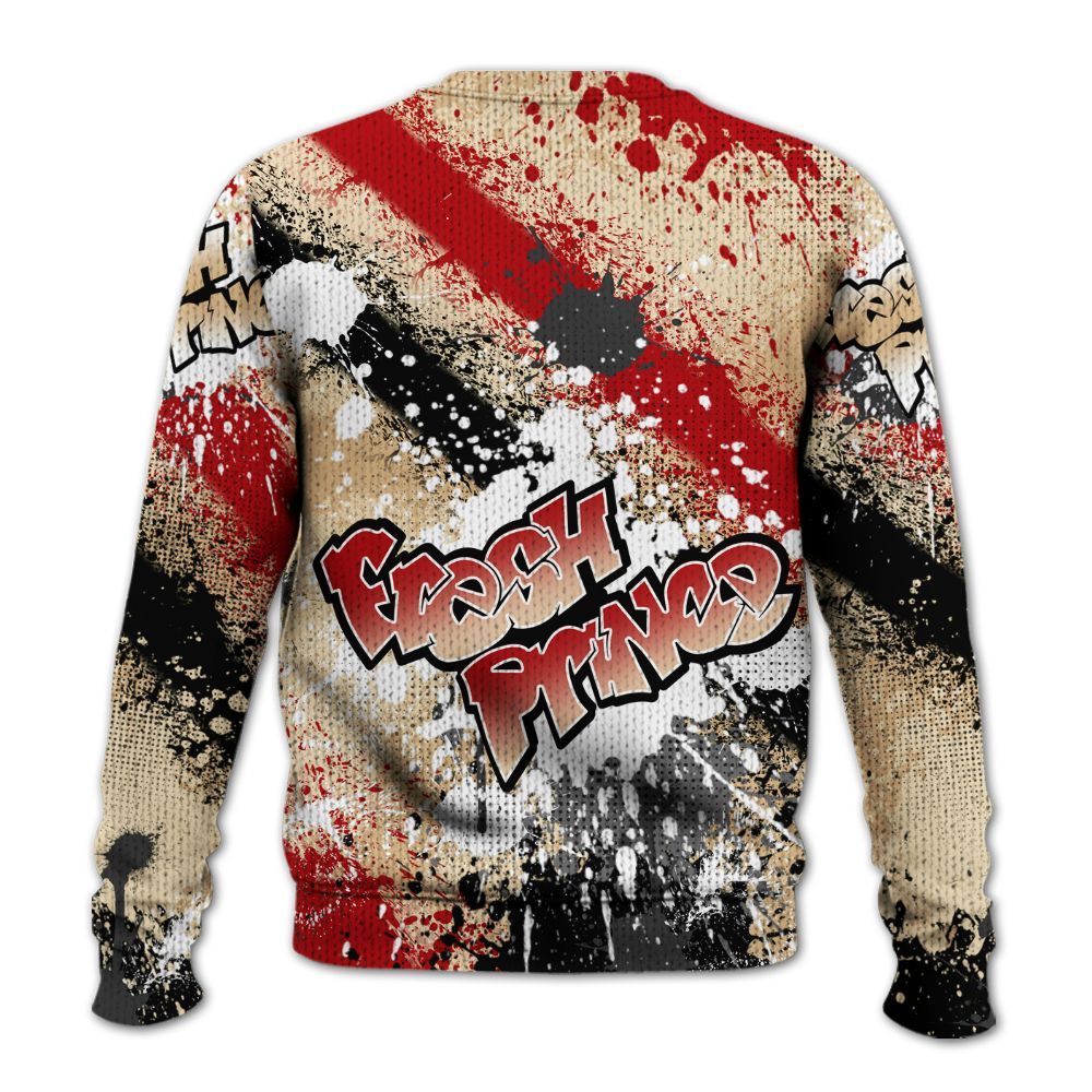 Sweater To Match Dunk Low Strawberry Waffle - Fresh Sneaker Lick Graphic