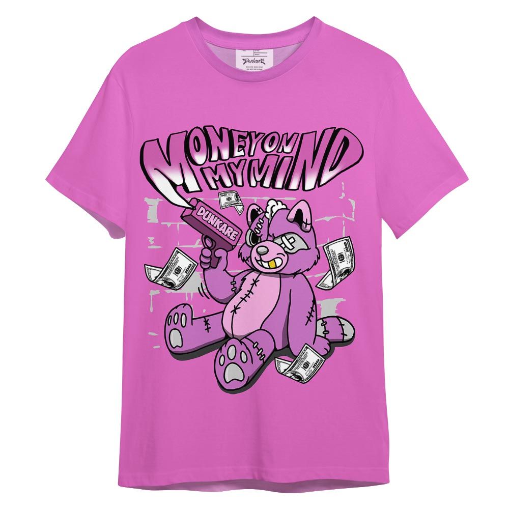 Shirt To Match Hyper Violet 4s T-- Money On My Mind Raccoon Color T-Shirt Unisex 0405 DNY