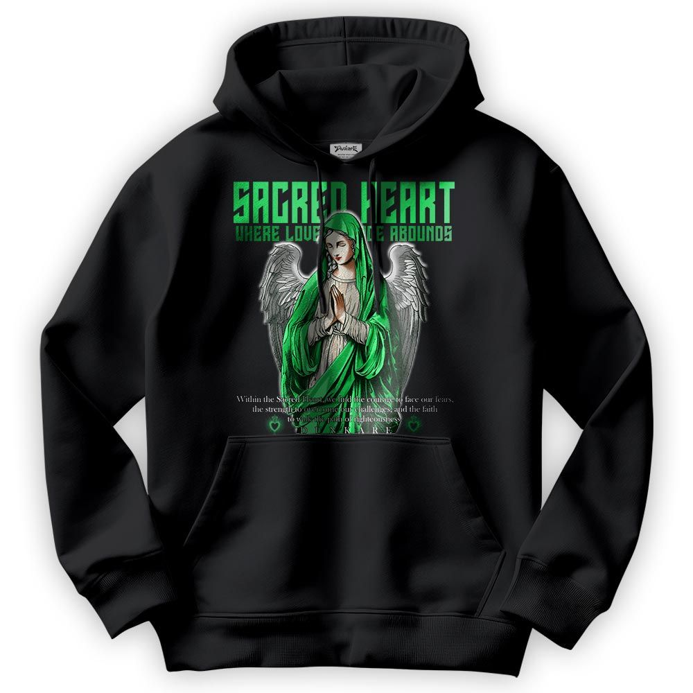 Sweatshirt To Match Hoodie Love's Grace, Lucky Green 5s Hoodie, To Match Sneaker Lucky Green 5s, Hoodie NCMD