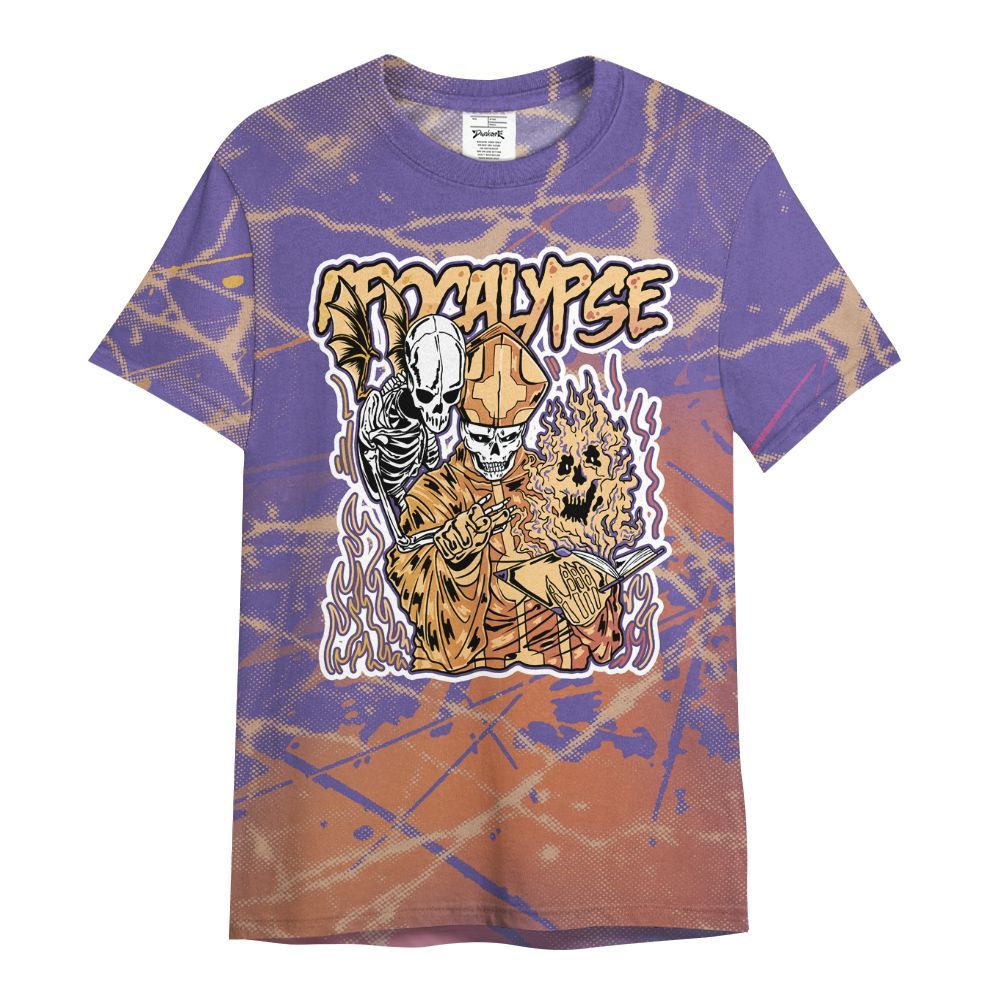 Shirt To Match Book Sunset 1s - Apocalypse Skeleton Profound All Over Print