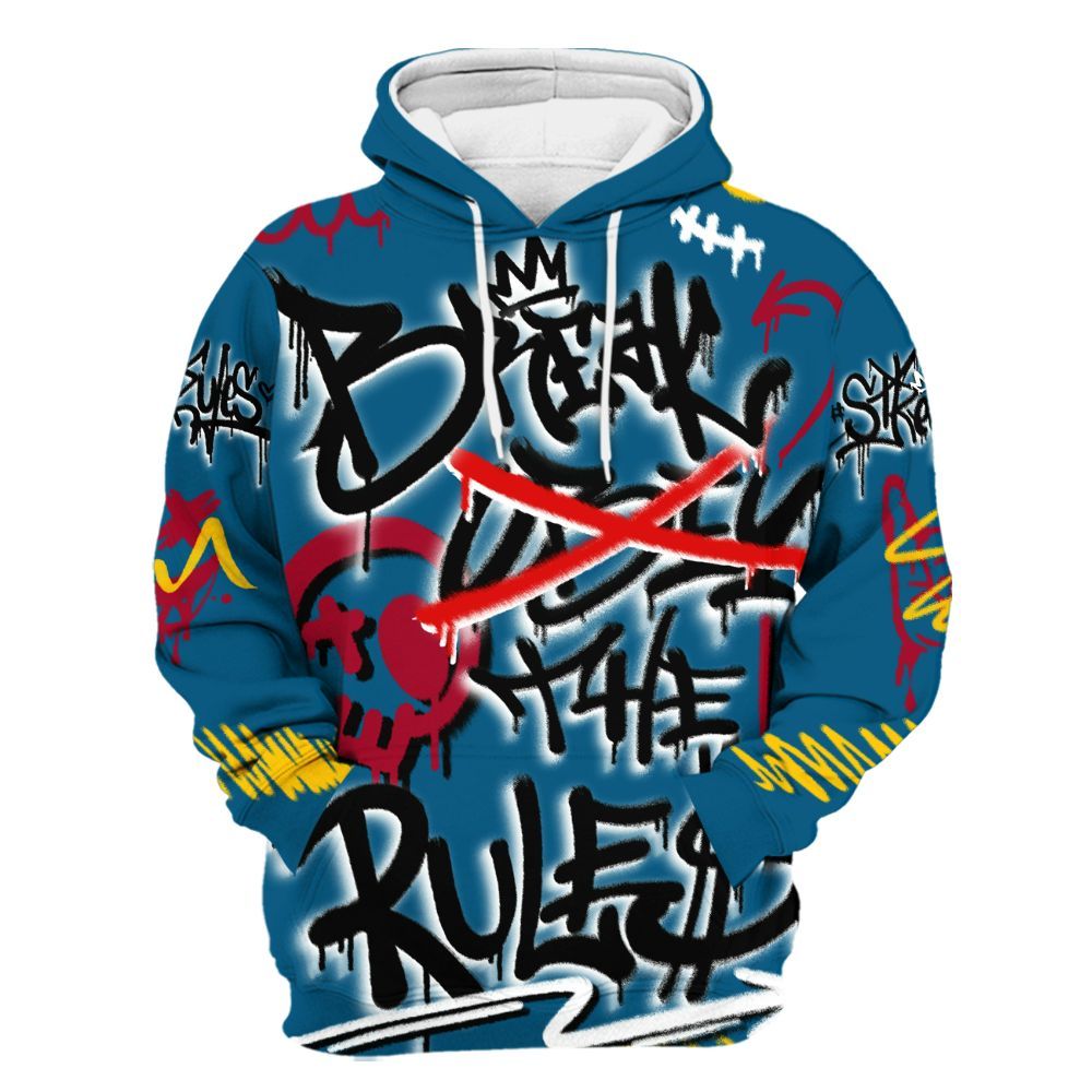 Hoodie To Match GS Messy Room 4s - Break Rules Streetwear All Over Print