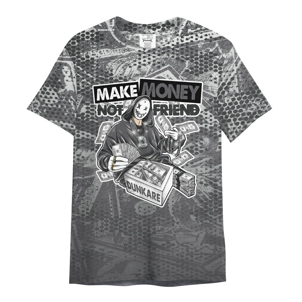 Shirt To Match White Thunder 4s - Make Moneys Unique All Over Print