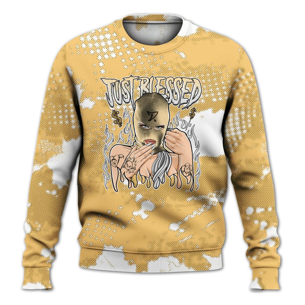 Sweatshirt To Match Craft Paris 6s - Blessed!! Smoke Dot All Over Print