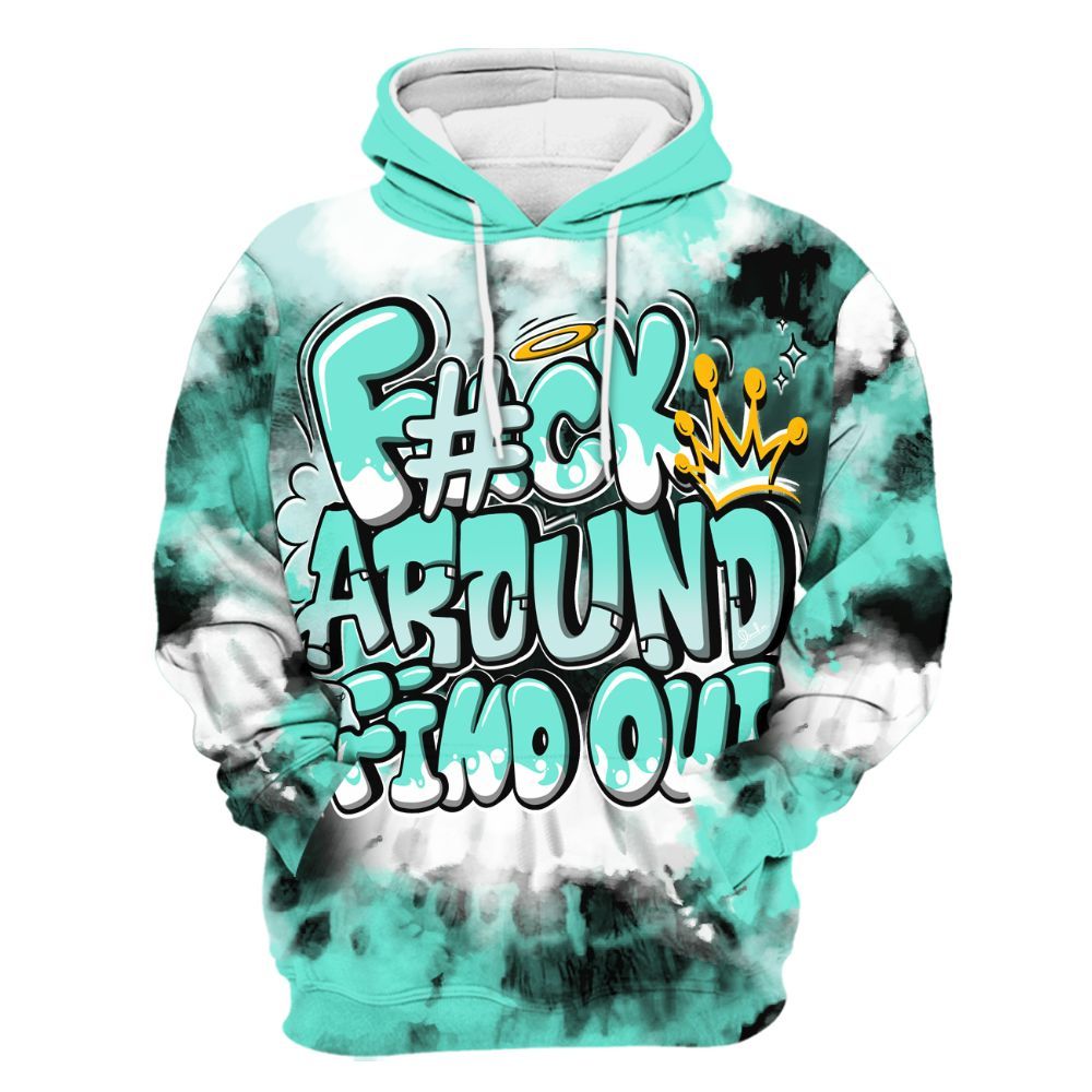 Hoodie To Match Retro Low Igloo 11s - FK Around Find Out All Over Print