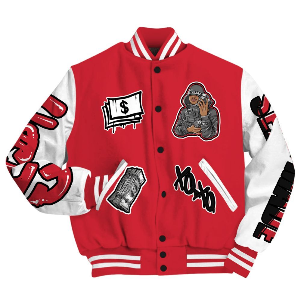 Varsity Jacket To Match Bunny 2025 8s - Selfmade Unique All Over Print