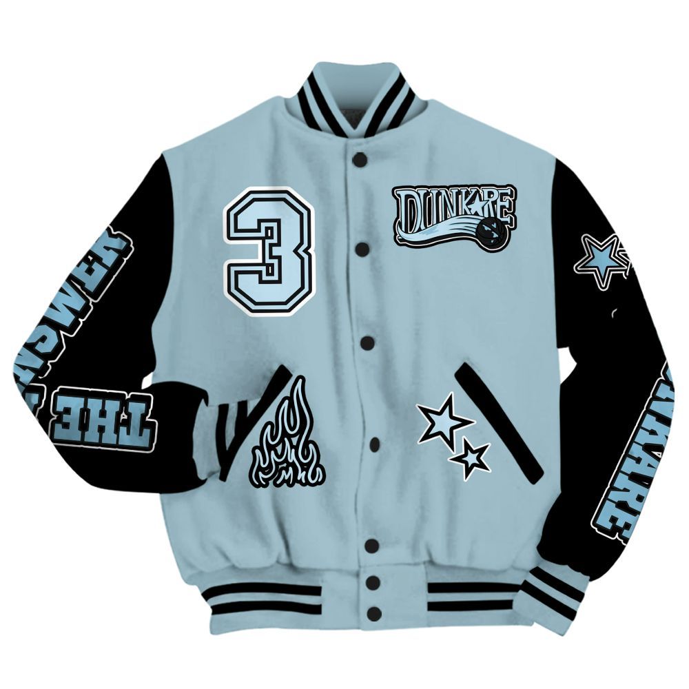 Varsity Jacket To Match Chambray 7s - Allen Answer Skeleton All Over Print