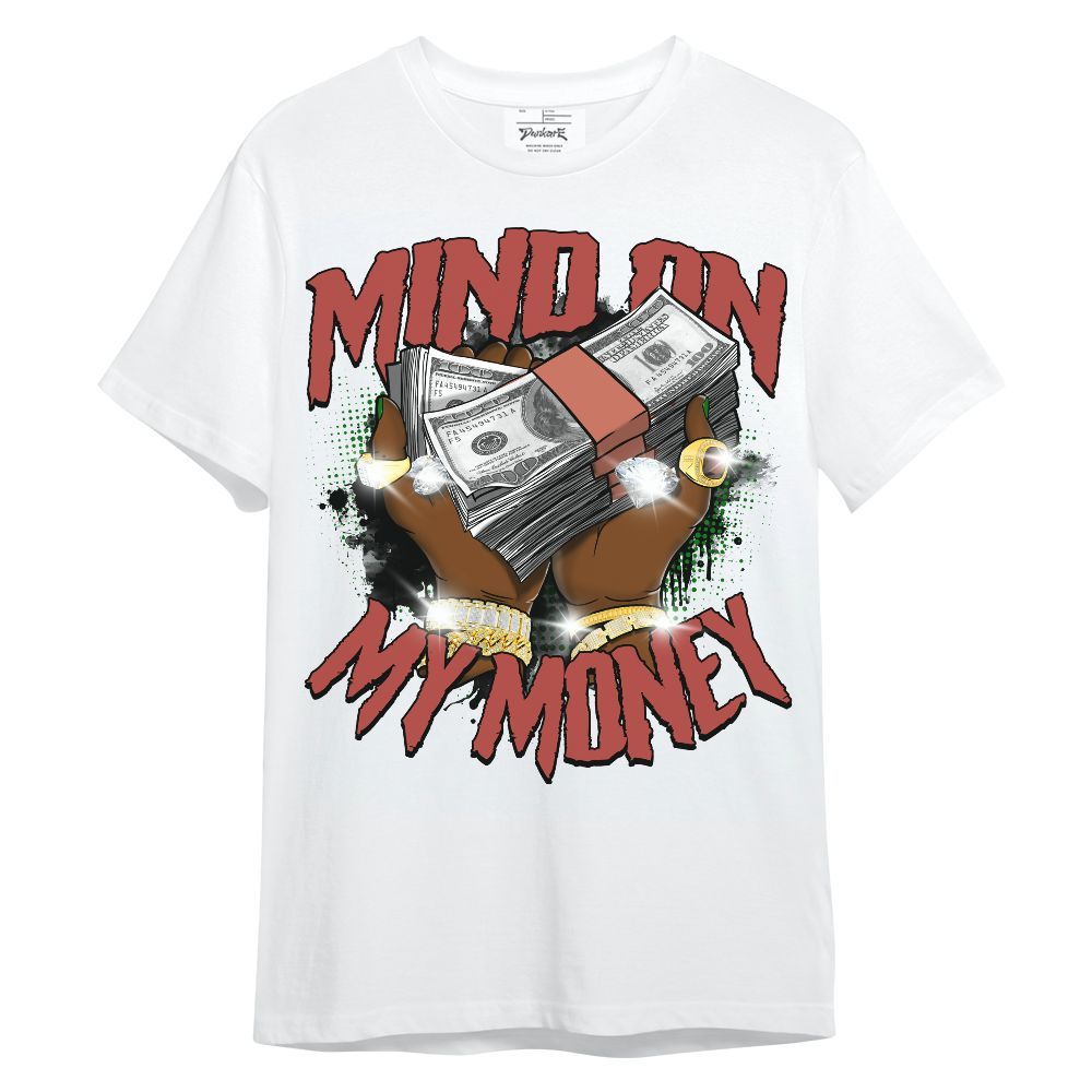 Shirt To Match Dune Red 13s - Mind On My Money Graphic Unisex Shirt