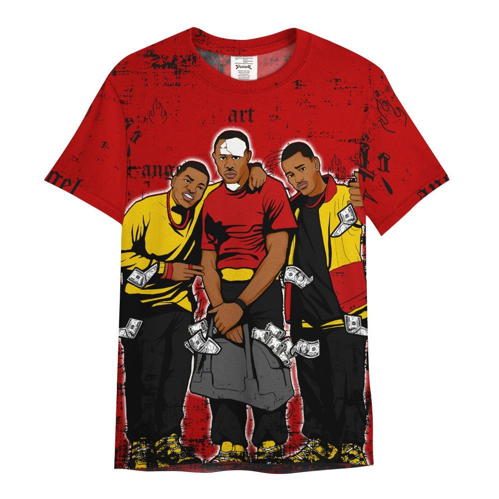 Shirt To Match Low Lucky Cat 1s - Paid In Full Money All Over Print