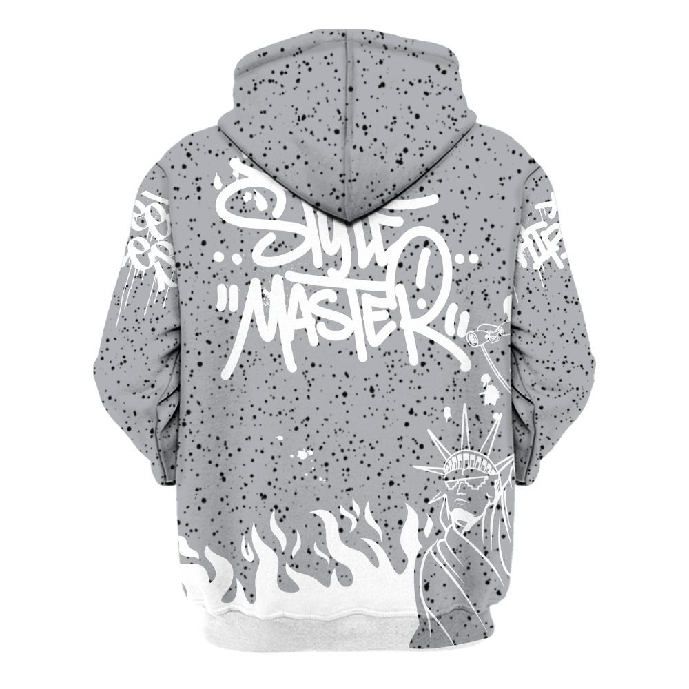 Hoodie To Match White Cement 4s - Graphic Fck Around Find Out All Over Print