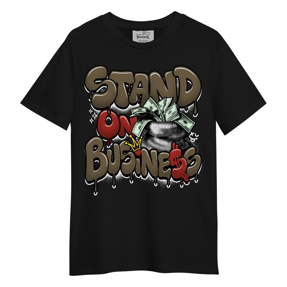 Shirt To Match Olive 9s - Stand Business Dripping Unisex Shirt