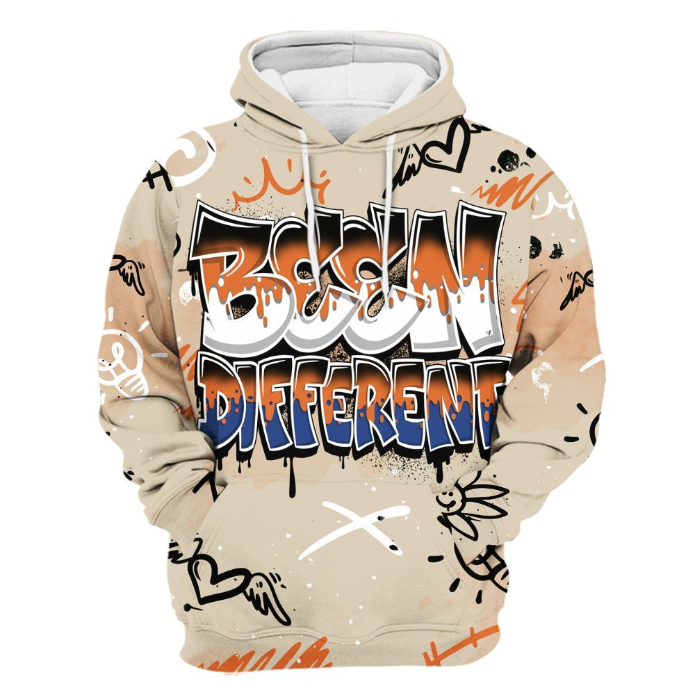 Hoodie To Match Air Max 90 Rattan Birch - Drip Built Di2ferent All Over Print