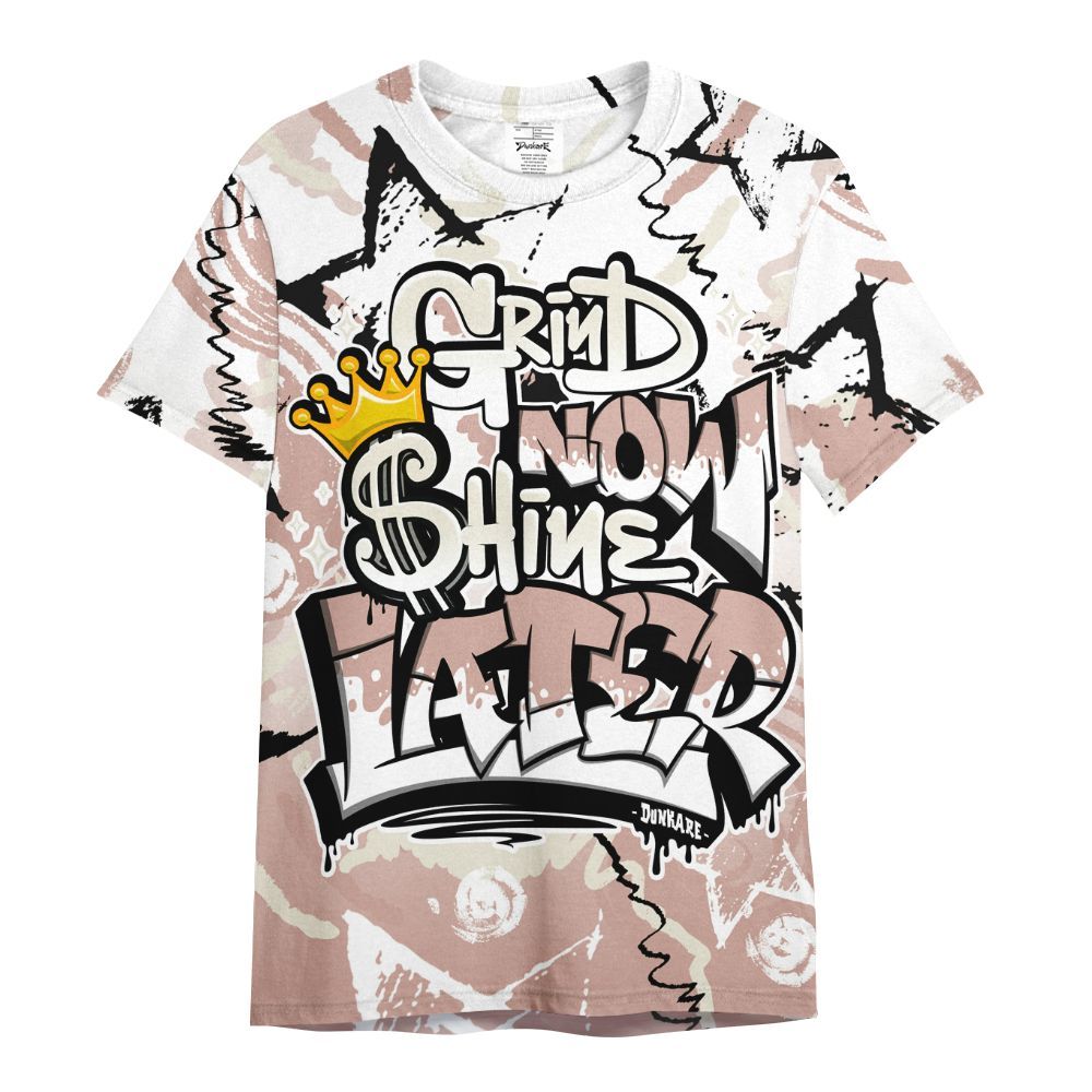 Shirt To Match Air Force Low 1 Arctic Orange - Grind Shine Later Drip All Over Print