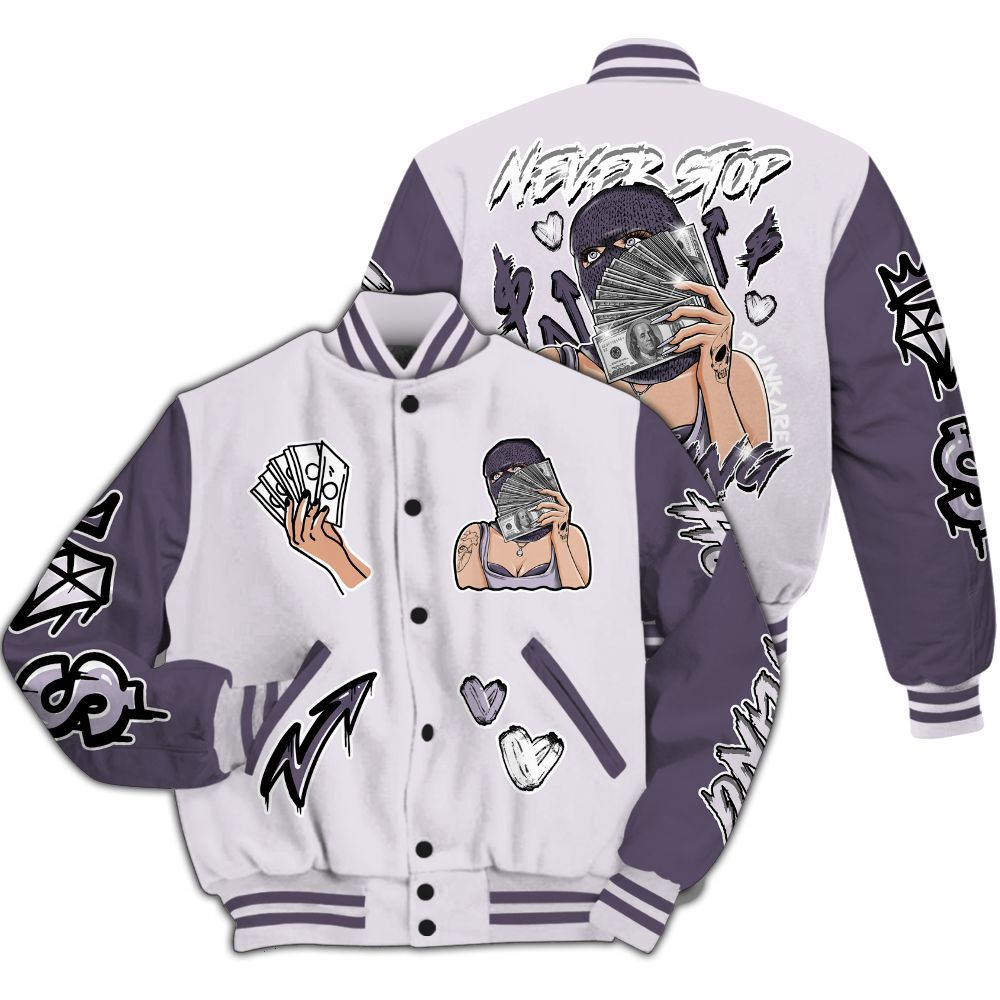 Varsity Jacket To Match Book 1 Lilac Bloom - Hustling Unique All Over Print