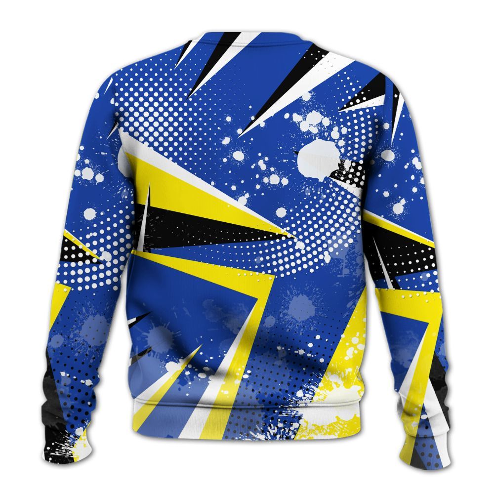 Sweatshirt To Match Laney 14s - Poly Trust No One Dripping All Over Print