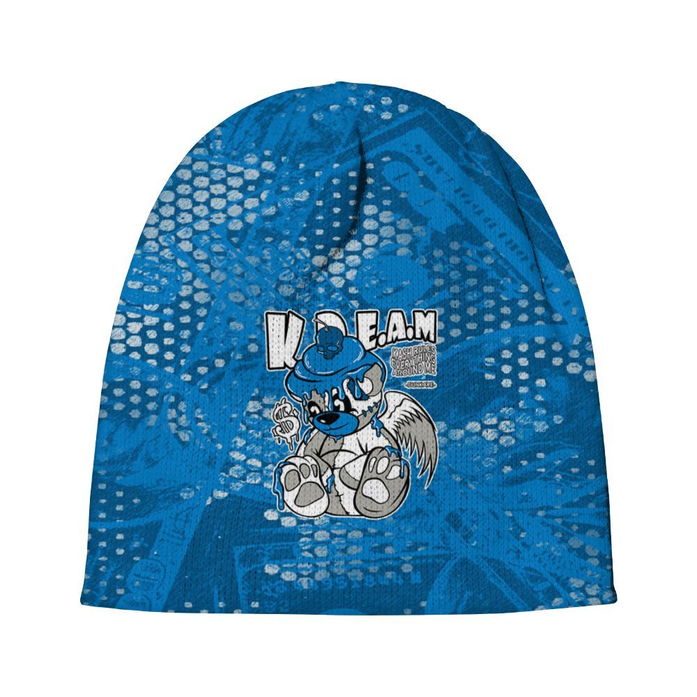 Beanie Hat To Match Industrial Blue 4s - Loot Bear Graphic
