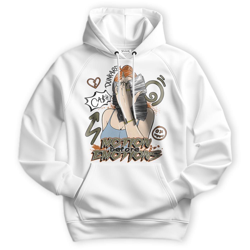 Sweatshirt To Match Olive 5s Hoodie - Motions Before Emotions Unique Hoodie Unisex