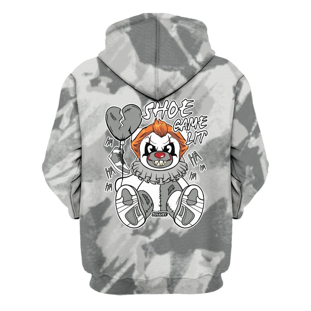 Hoodie To Match Paris Olympics 4s - Shoe Game Bear Abstract Halftone All Over Print