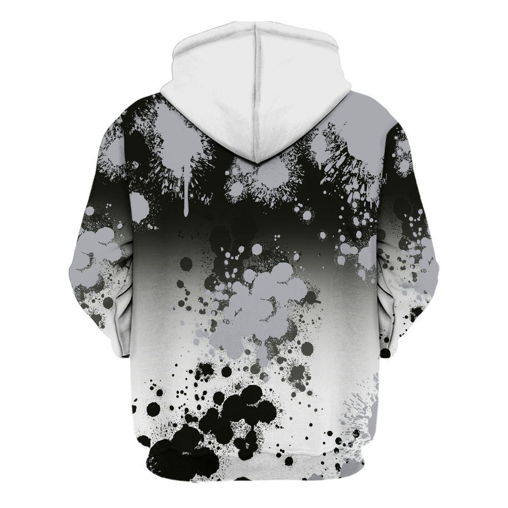 Hoodie To Match Baroque Brown 12s - God Blessed Ink Drip All Over Print