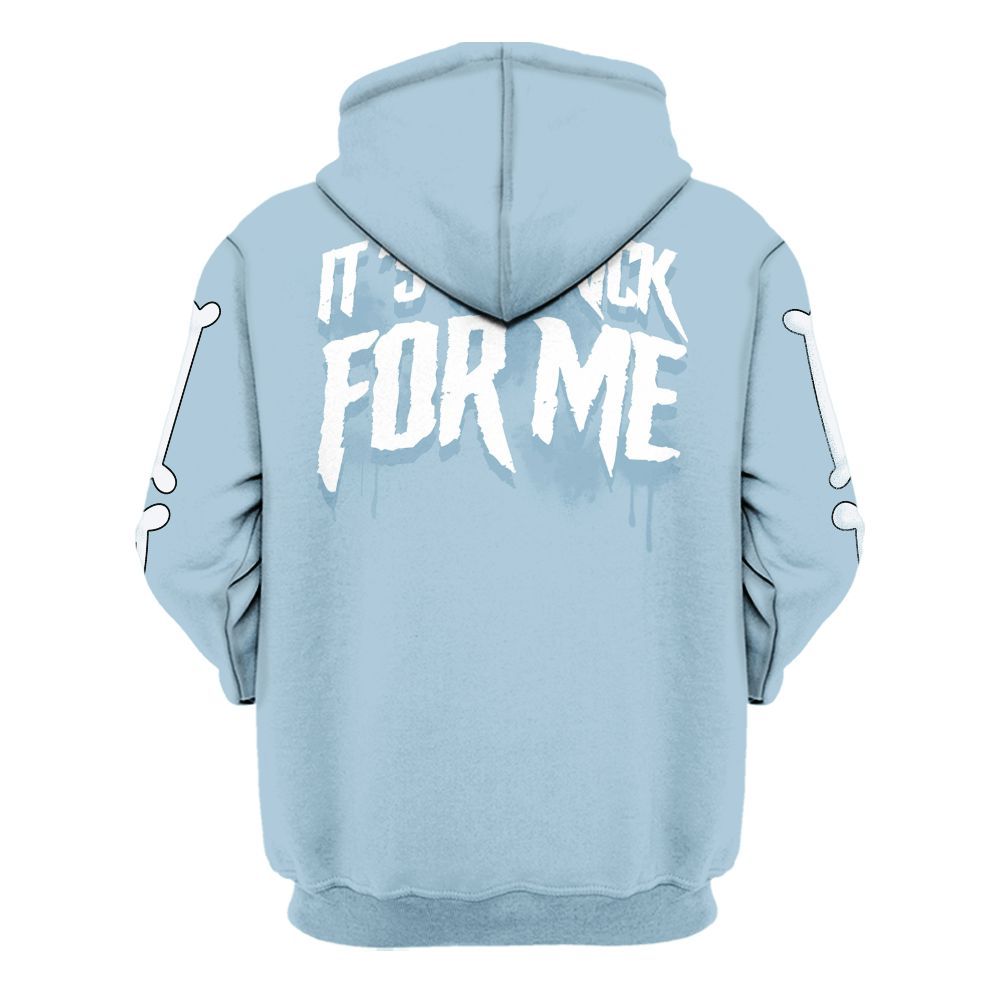 Hoodie To Match Chambray 7s - It's The Kick For Me All Over Print