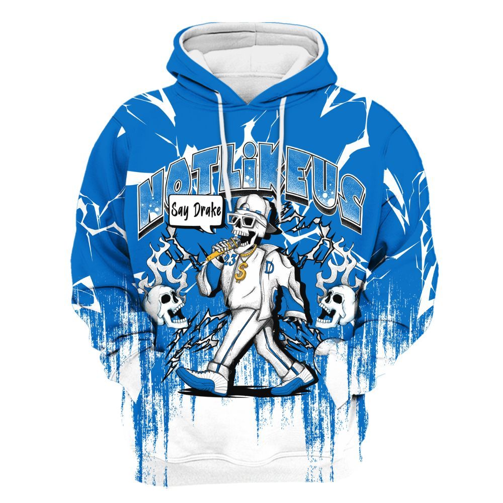 Hoodie To Match Blueberry 12s - Don't Like Us All Over Print