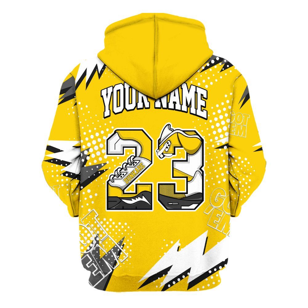 Hoodie To Match Corteiz Air Max 95 Tour Yellow - Custom Name Number 23 5s All Over Print
