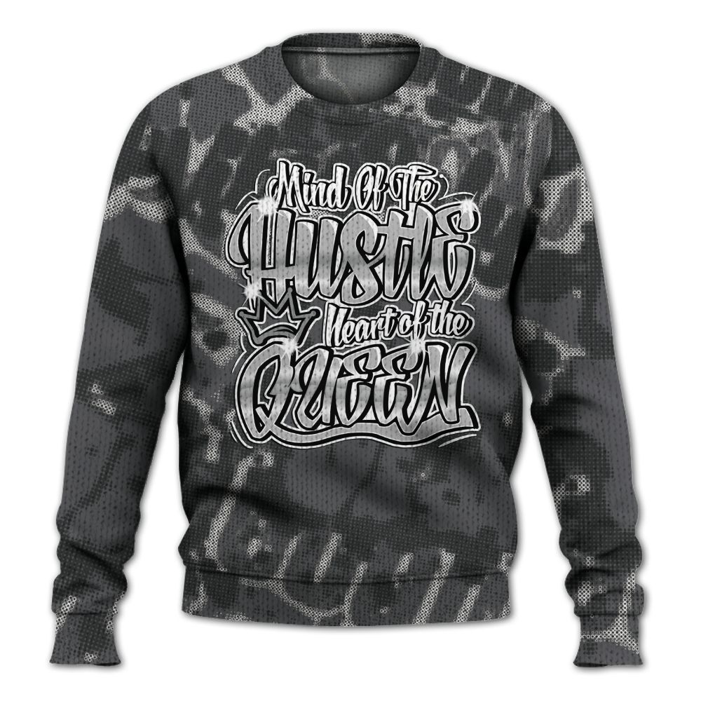 Knitted Sweater To Match White Thunder 4s - Hustles Heart Queens Street