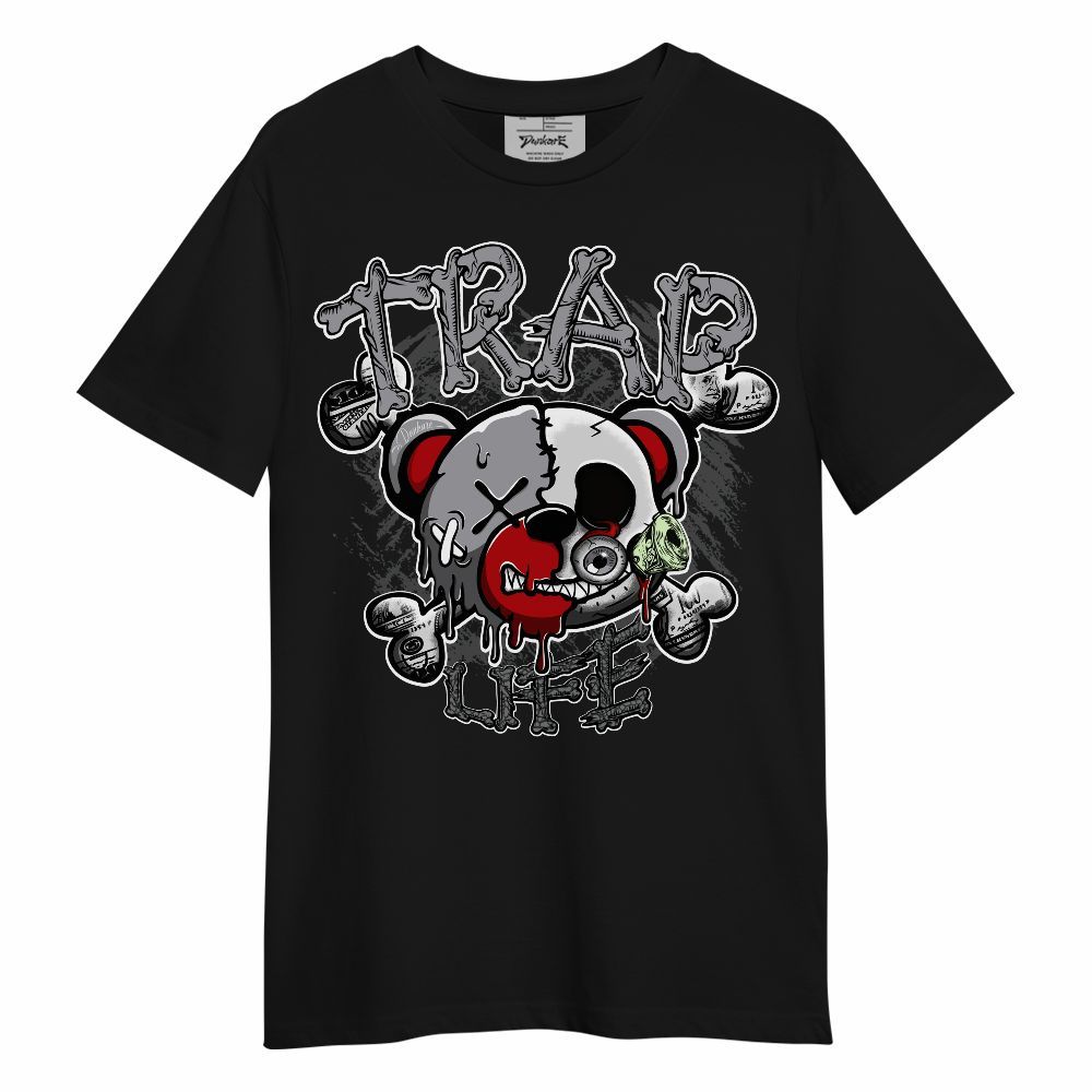Shirt To Match Cement Grey 3s - Trap Bear Skull Unisex Shirt