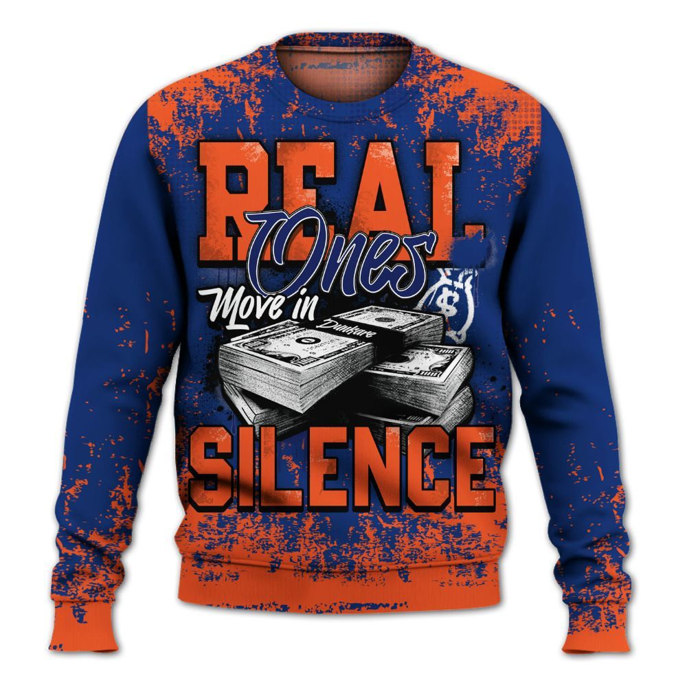 Sweatshirt To Match Suede GS League - Move In Silence Money Street Retro All Over Print