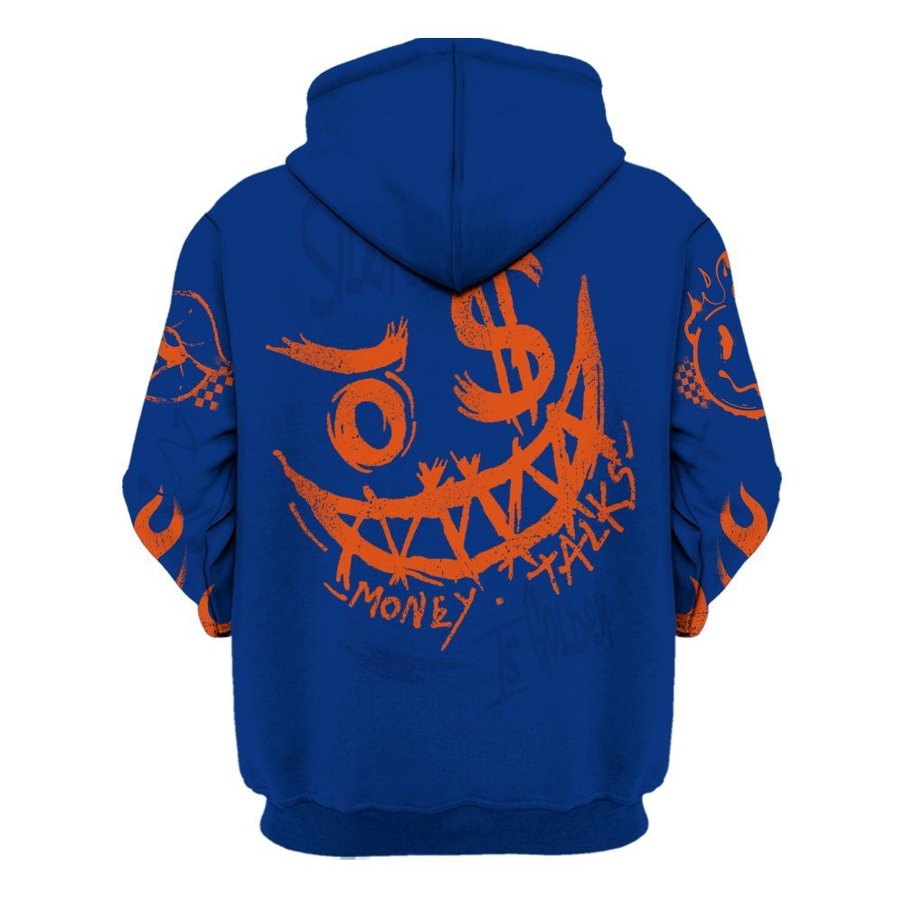 Hoodie To Match Mid Knicks 1s - Mouth Burning Street Style All Over Print
