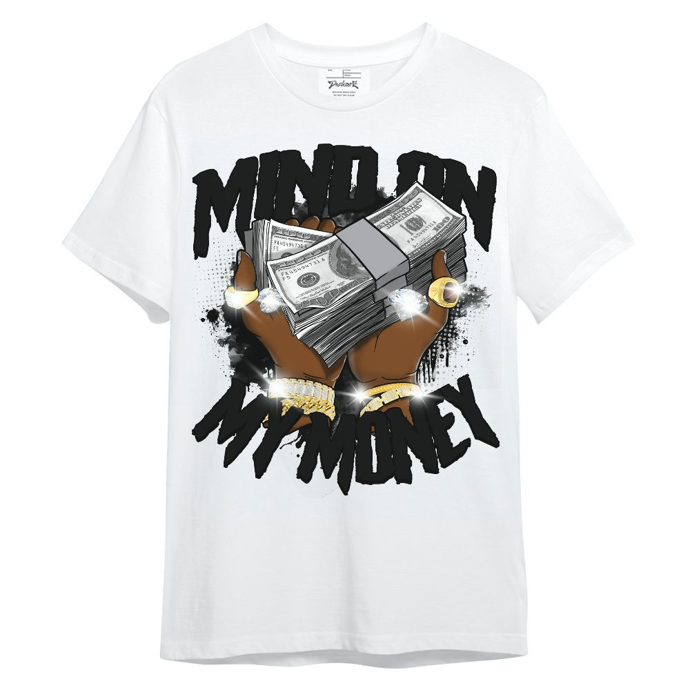 Shirt To Match Black Cement 3s - Mind On My Money Graphic Unisex Shirt