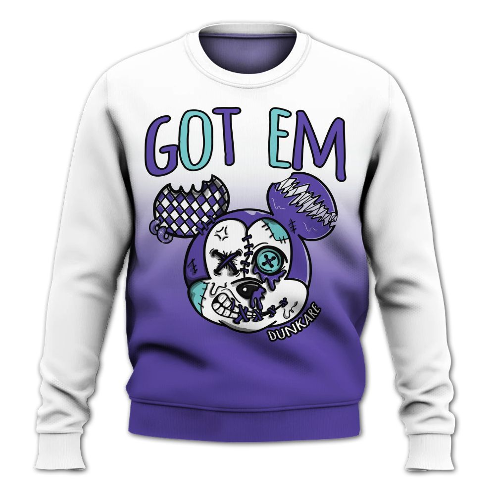 Sweatshirt To Match Low Hornets 1s - Got Em Dripping All Over Print