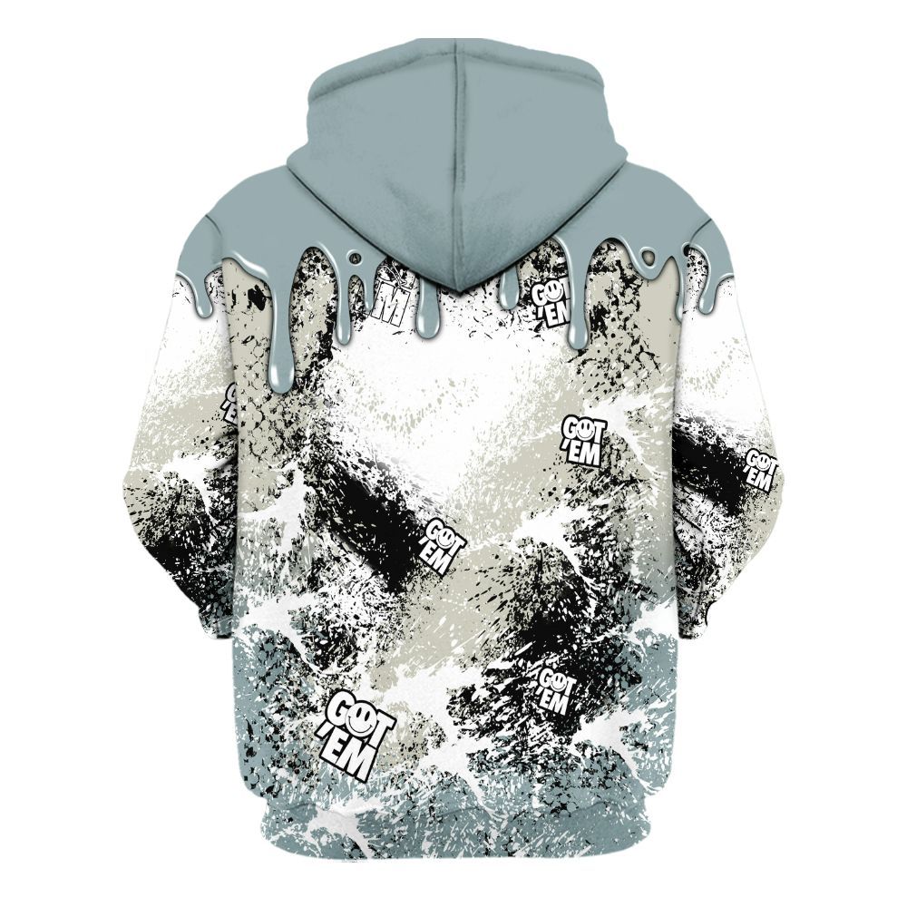 Hoodie To Match AMM Low 17s - Dripping 23 Drip All Over Print