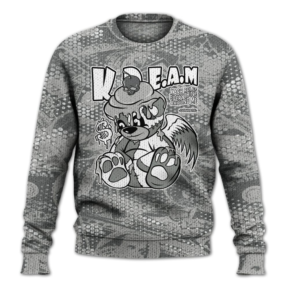 Knitted Sweater To Match Retro Wet Cement 4s - Loot Bear