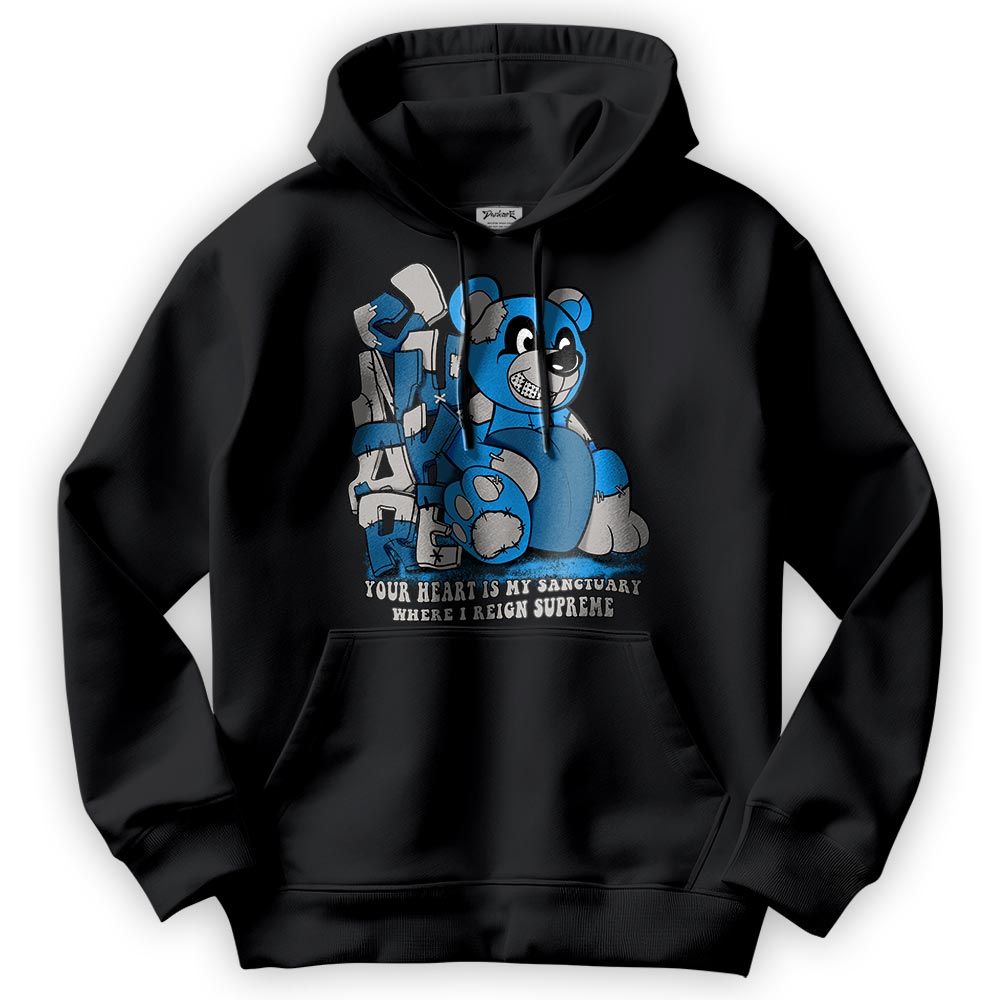 Sweatshirt To Match Hoodie Possession, Military Blue 4s Hoodie, To Match Sneaker Military Blue 4s, Hoodie NCMD