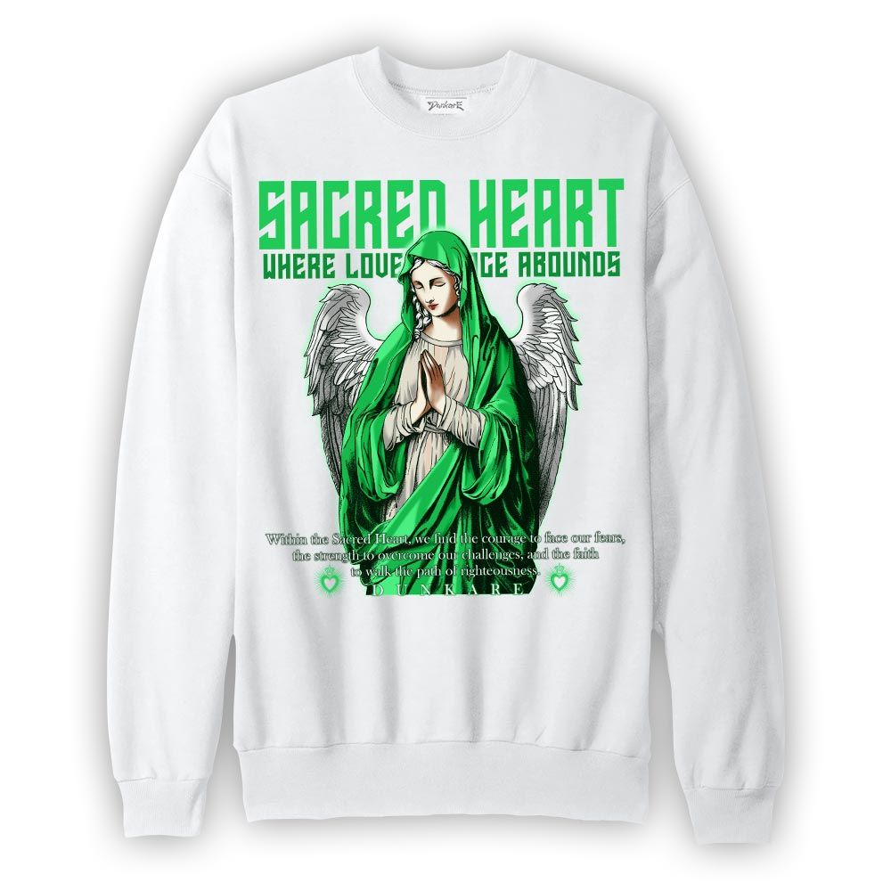 Sweatshirt To match Sweatshirt Love's Grace, Lucky Green 5s Sweatshirt, To Match Sneaker Lucky Green 5s, Sweatshirt NCMD