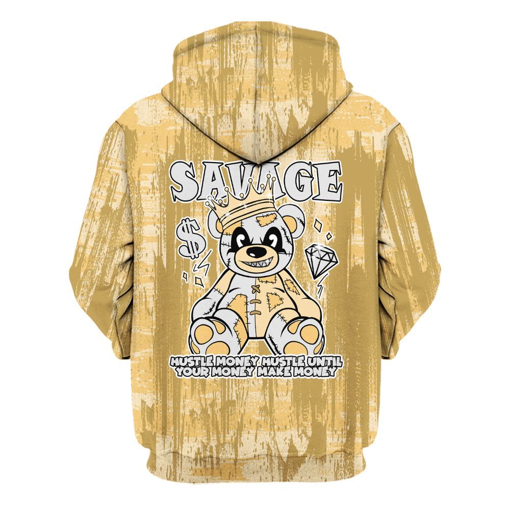 Hoodie To Match Craft Paris 6s - Savages Bear Glitch Art All Over Print