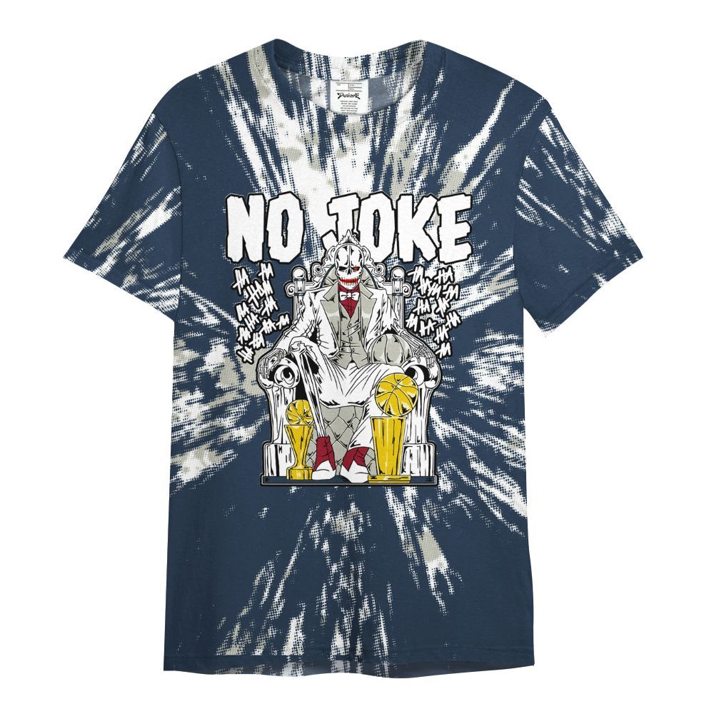 Shirt To Match White Midnight Navy 6s - Ain't Joke Skeleton Luxury All Over Print