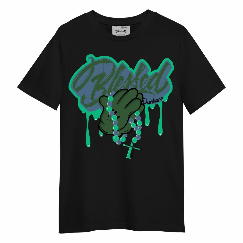 Shirt To Match Foamposite Pro Pine Green 2025 - God Blessed Drip Graphic
