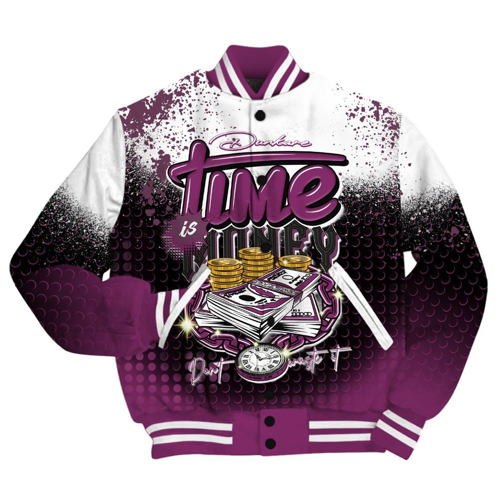Varsity Jacket To Match Air Max Sunder Gore Tex Bold Berry Shirt, Halftone Time Is Money All Over Print