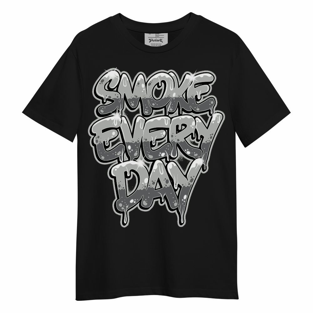 Shirt To Match Retro Wet Cement 4s - Smokes Every Day Graphic Unisex Shirt