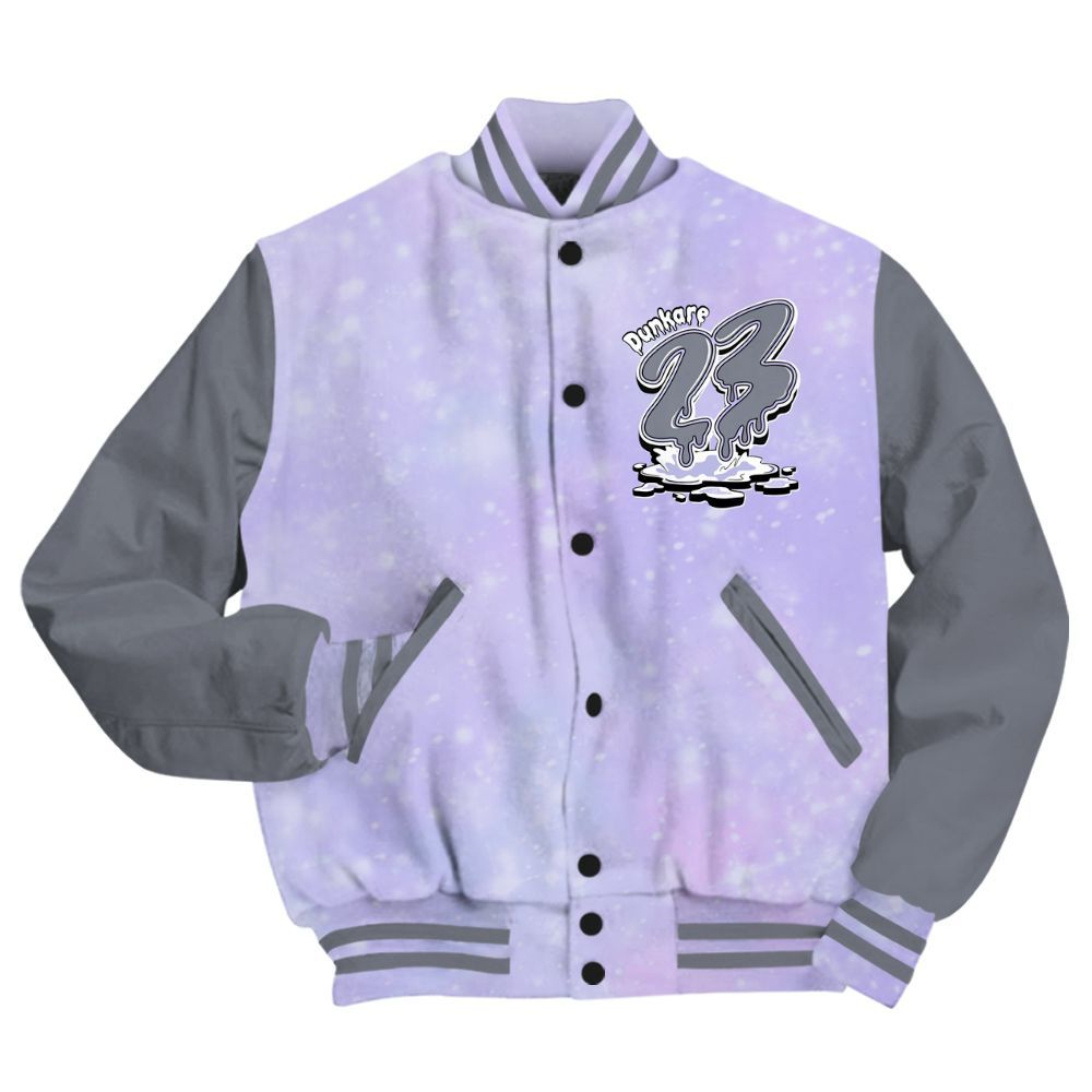 Varsity Jacket To Match Zen Master 4s - Custom Name 23 Drip All Over Print