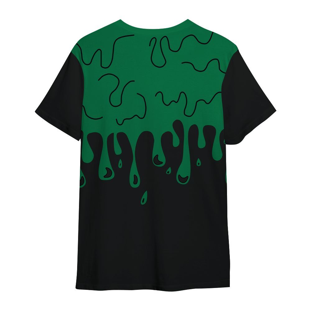 Shirt To Match Pine Green 3s - Snake Trust No One Drip All Over Print
