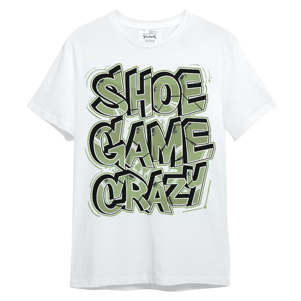 Shirt To Match Oil Green 4s - Shoe Game Crazy Graphic Unisex Shirt