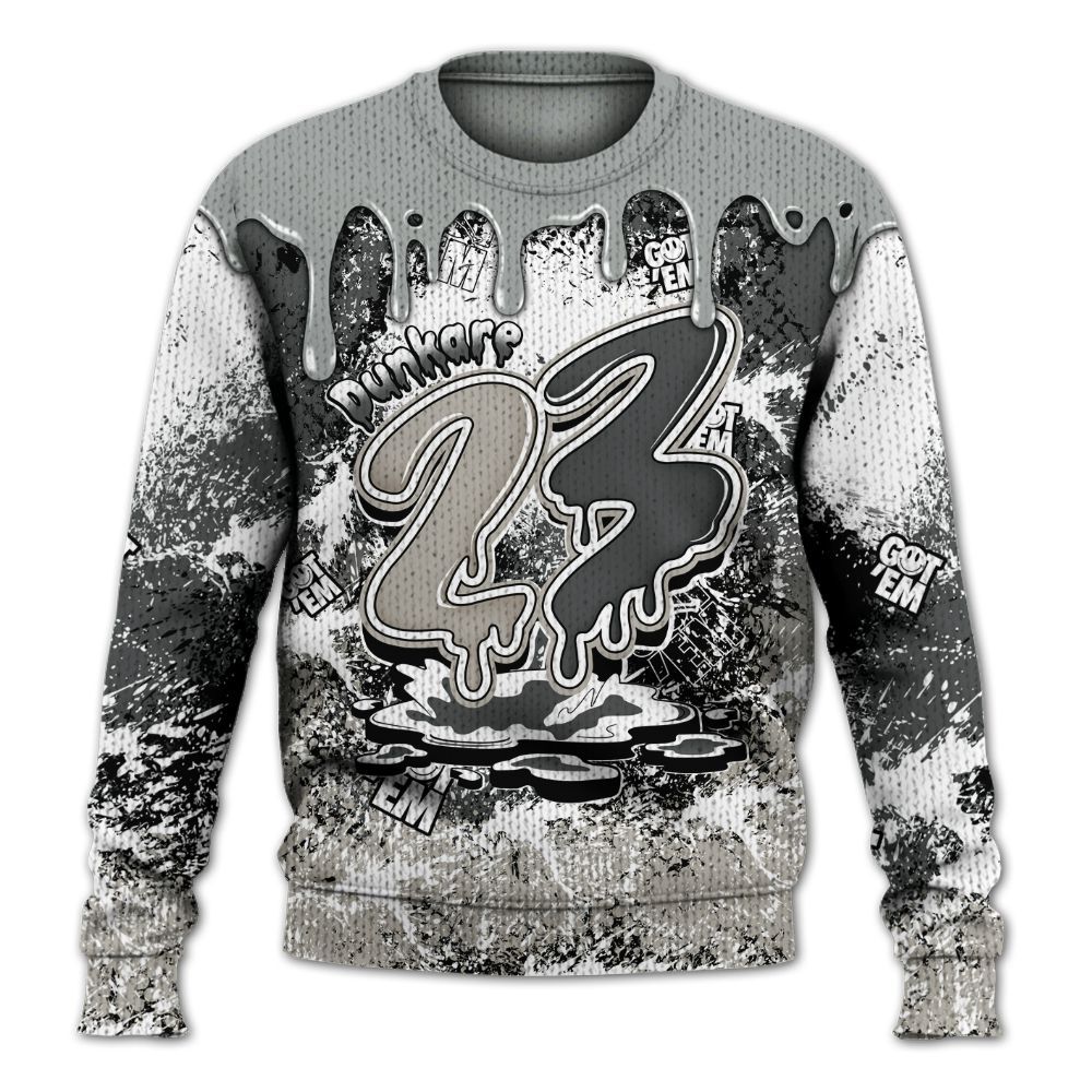 Knitted Sweater To Match Dunk Low Appears Oreo - Dripping 23 Drip