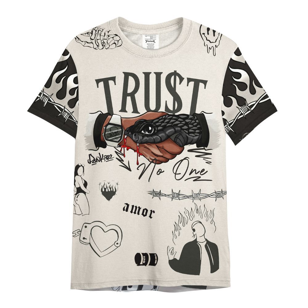 Shirt To Match Air Max Plus Moonlight Swarovski - Snake Trust No One All Over Print
