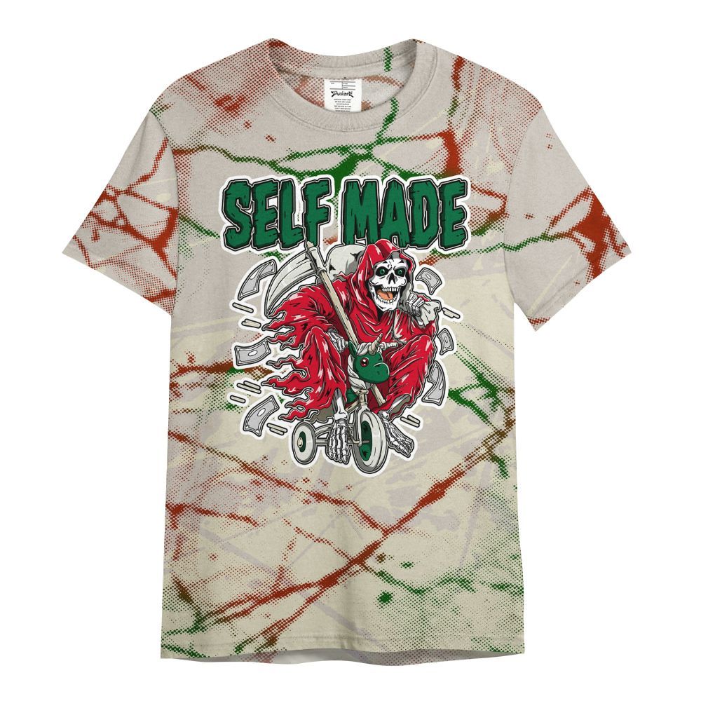 Shirt To Match El Grito 5s - Self Make Skeleton Profound All Over Print