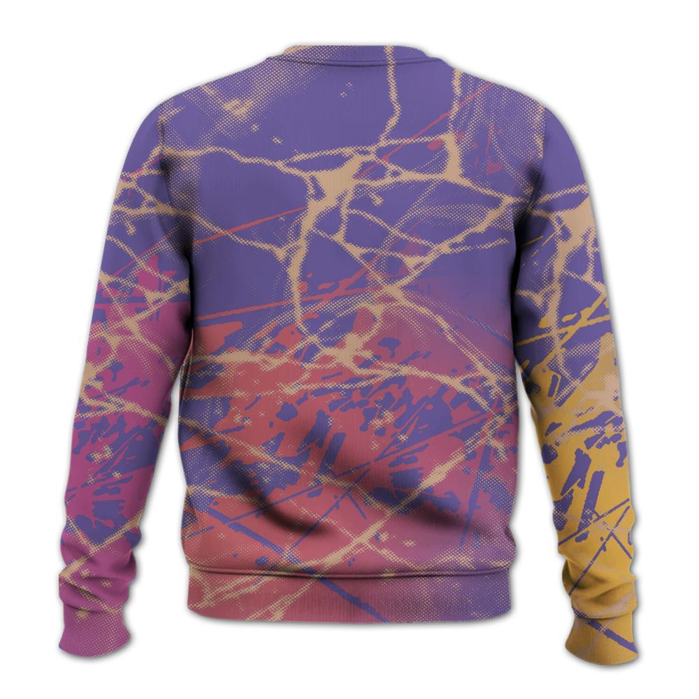 Sweatshirt To Match Book Sunset 1s - F Around Find Out Graphic Profound All Over Print