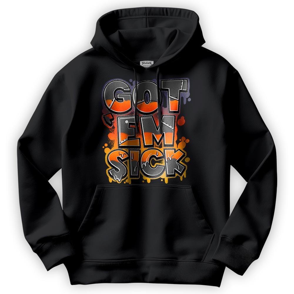 Sweatshirt To Match Rio 3s Hoodie - Gotten 'Em Sick Graphic Hoodie Unisex