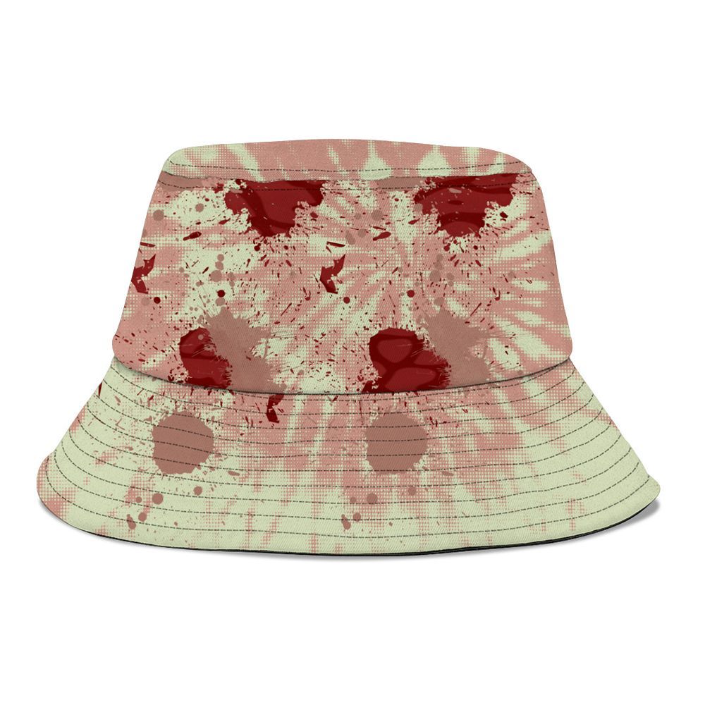 Bucket Hat To Match Valentines Day 3s - Tie Dye Graphic